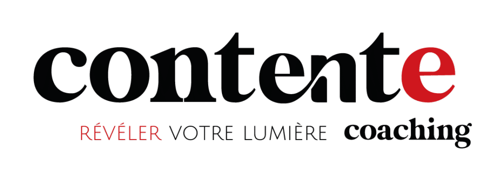 Logo de la marque contente en version coaching